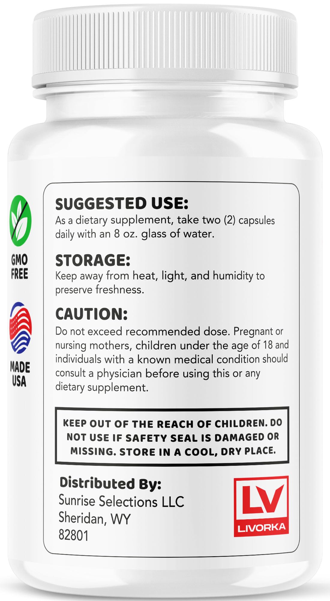 Natural Glycogen Supplement Capsules 180 Capsules O443415