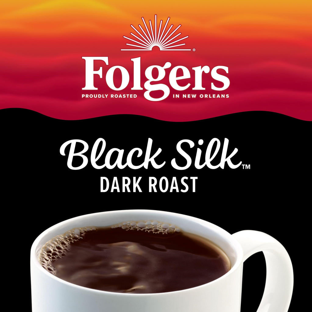 Black Silk Instant Coffee Packets 7 Count Pack of 12 R829