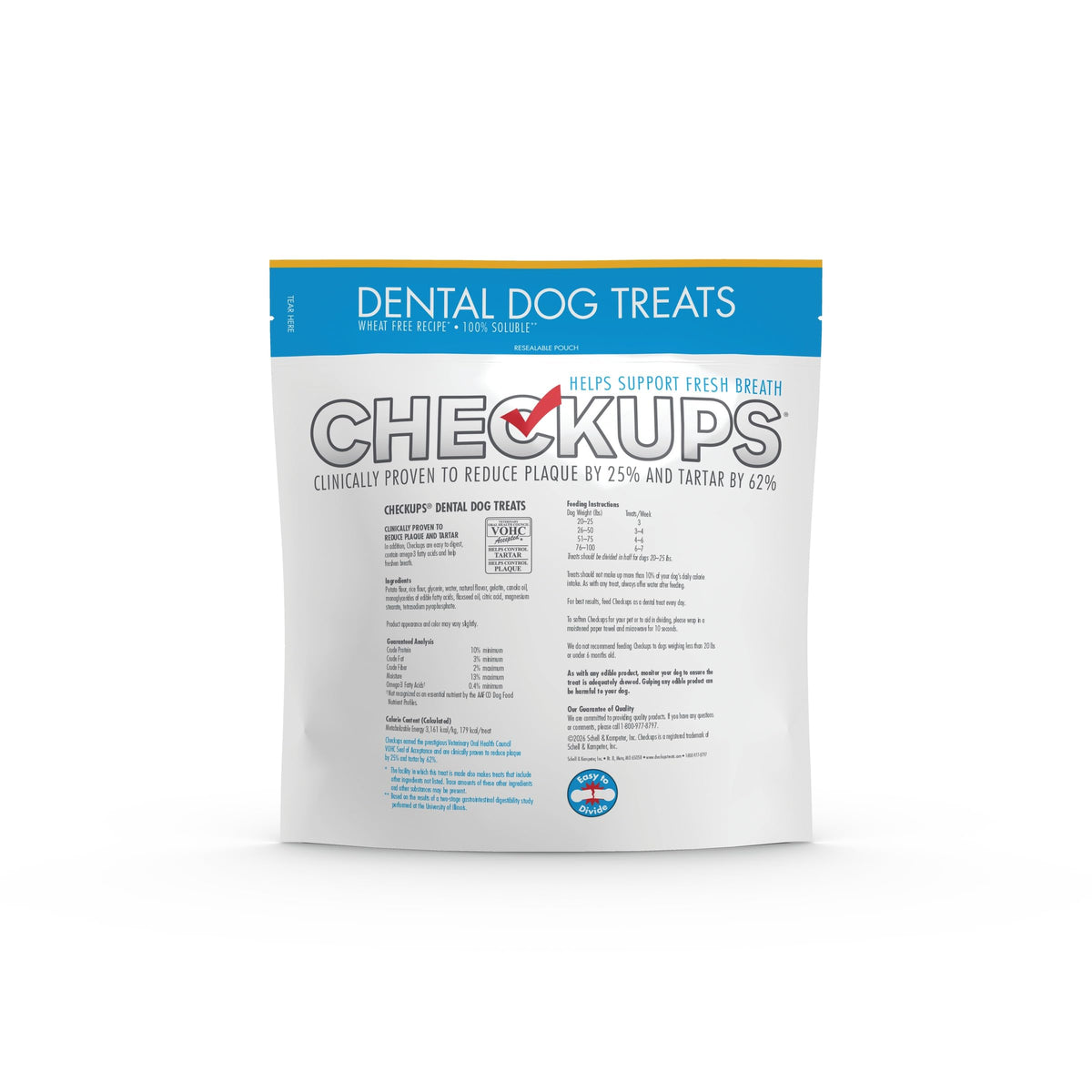 24 Treats 48 oz Dental Dog Treats F380562