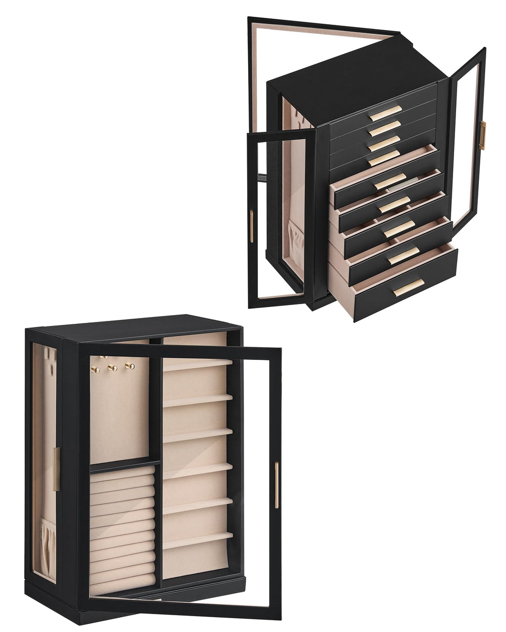 360° Rotating 9 Drawer Jewelry Box C793