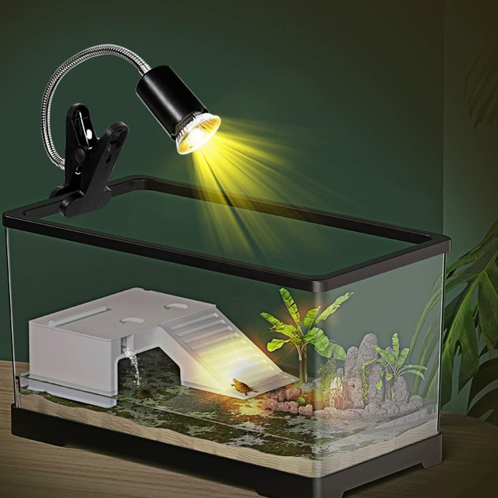 UVA UVB Reptile Heat Lamp with Two Heat Bulbs K6884
