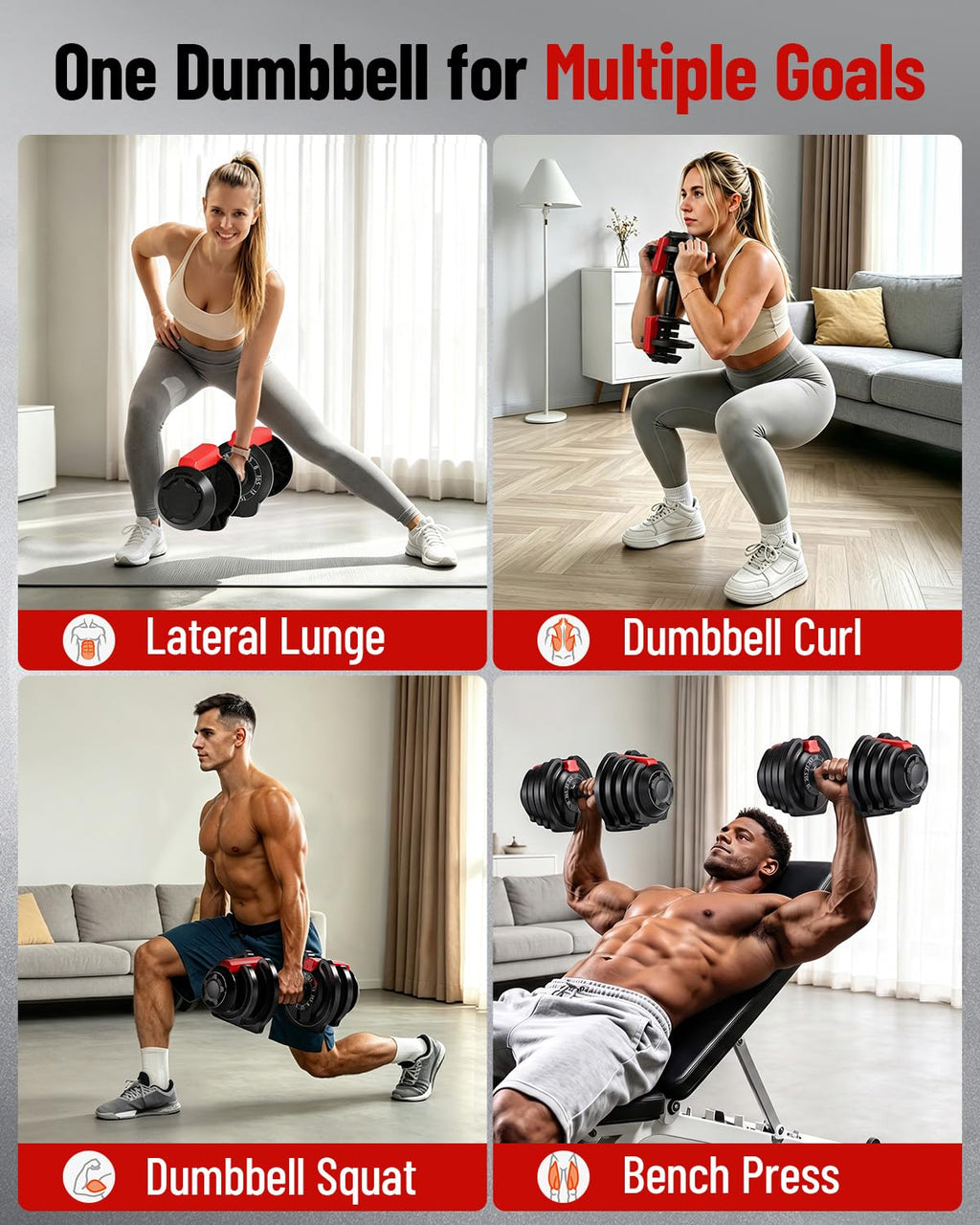 Adjustable Dumbbell Set F6341