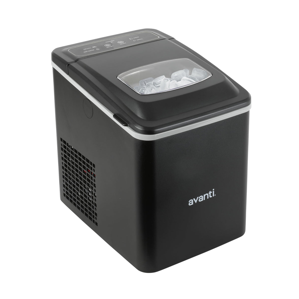 Black Countertop Ice Maker with Scoop B8191