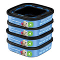 Dog Cat Poop Litter Bags 4 Pack Refill Bags K992