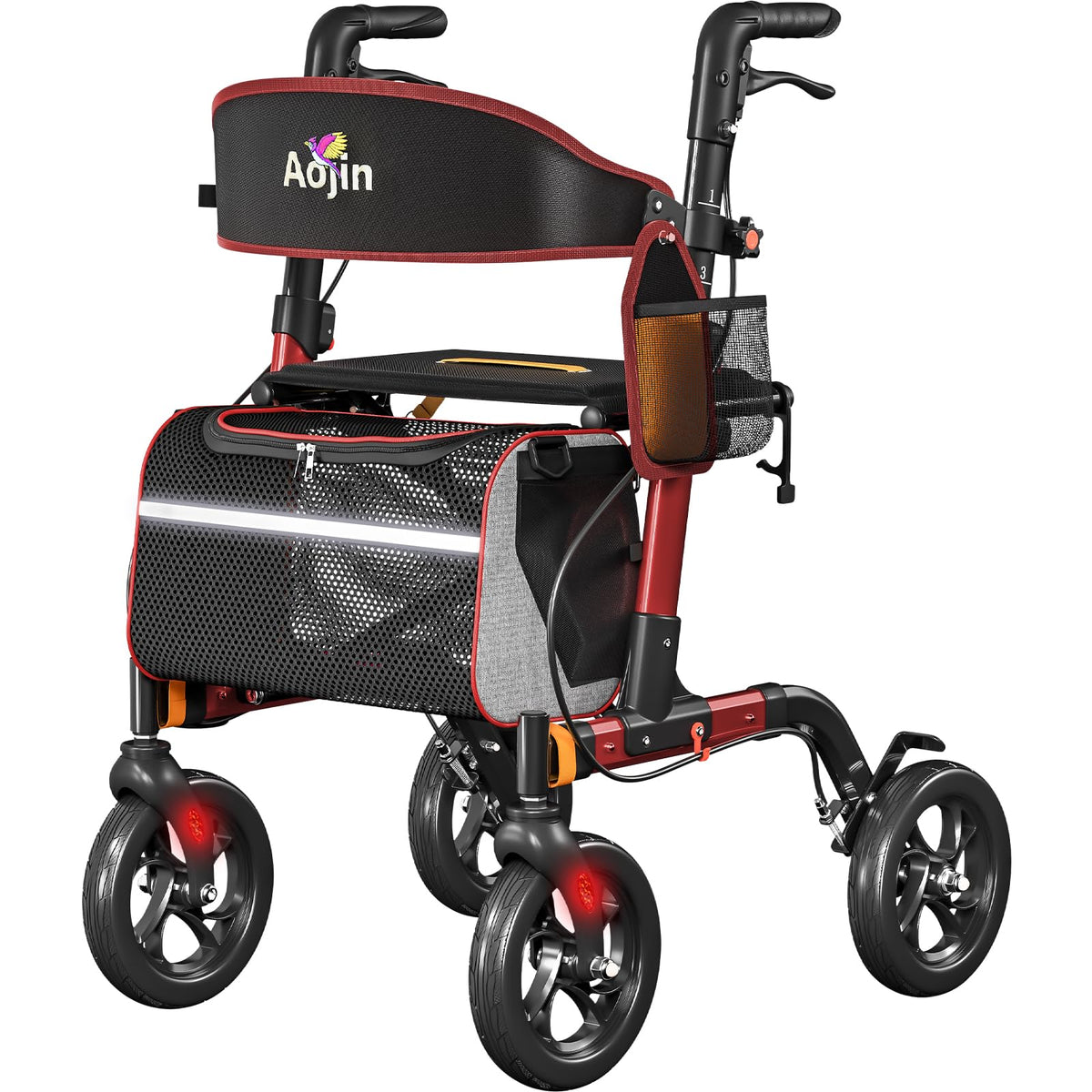 Red Walker with Seat 350lbs B81114