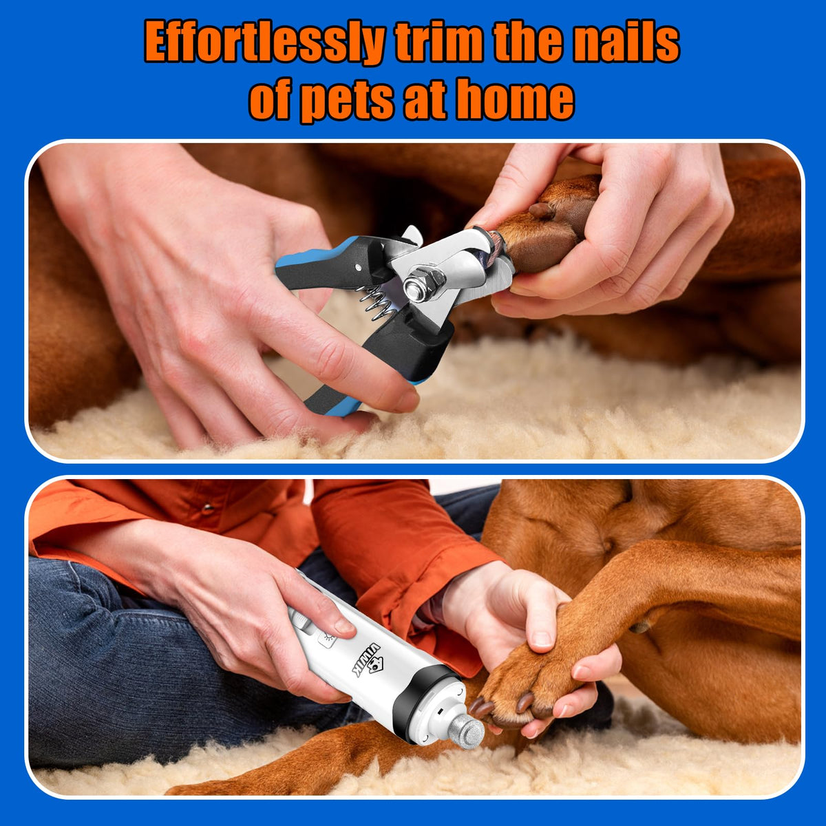 Dog Nail Trimmers with Light I81268