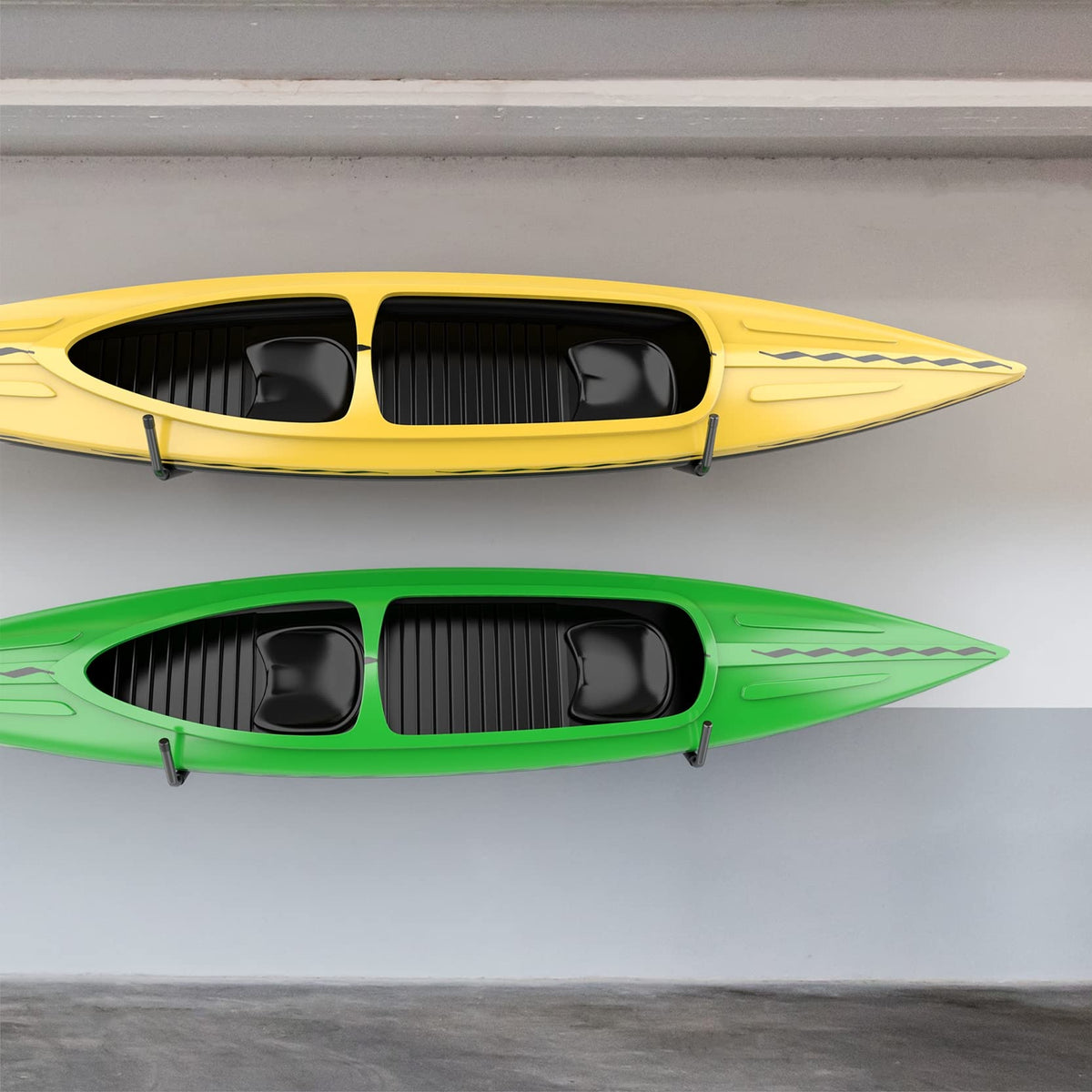 Wall Mount Kayak Storage Rack for 2 Kayaks Z410178