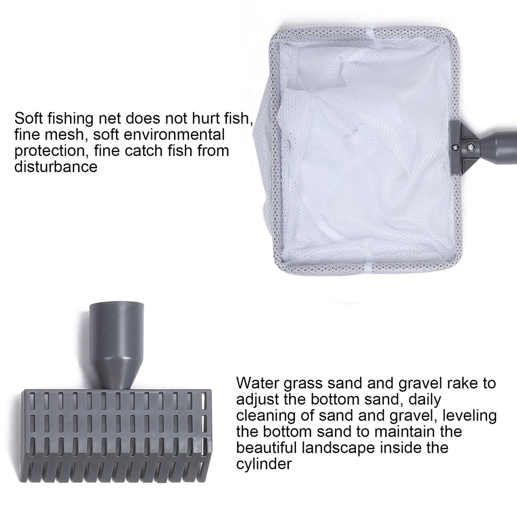 5 in 1 Aquarium Cleaning Tool Kit with Long Handle K5108