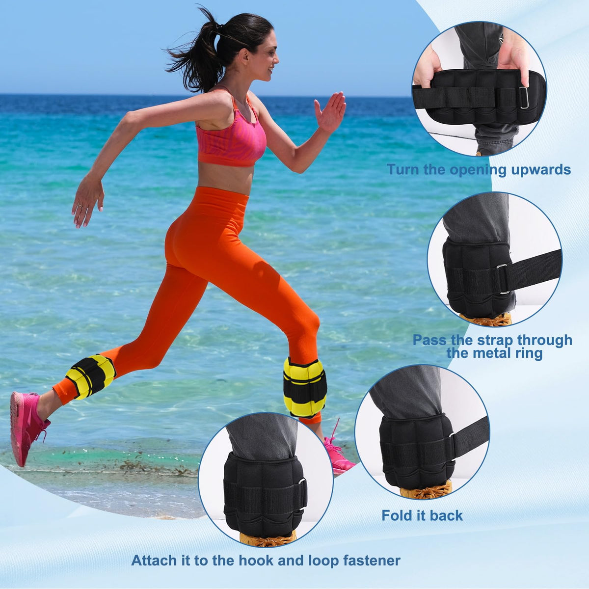 Adjustable Ankle Weights W153