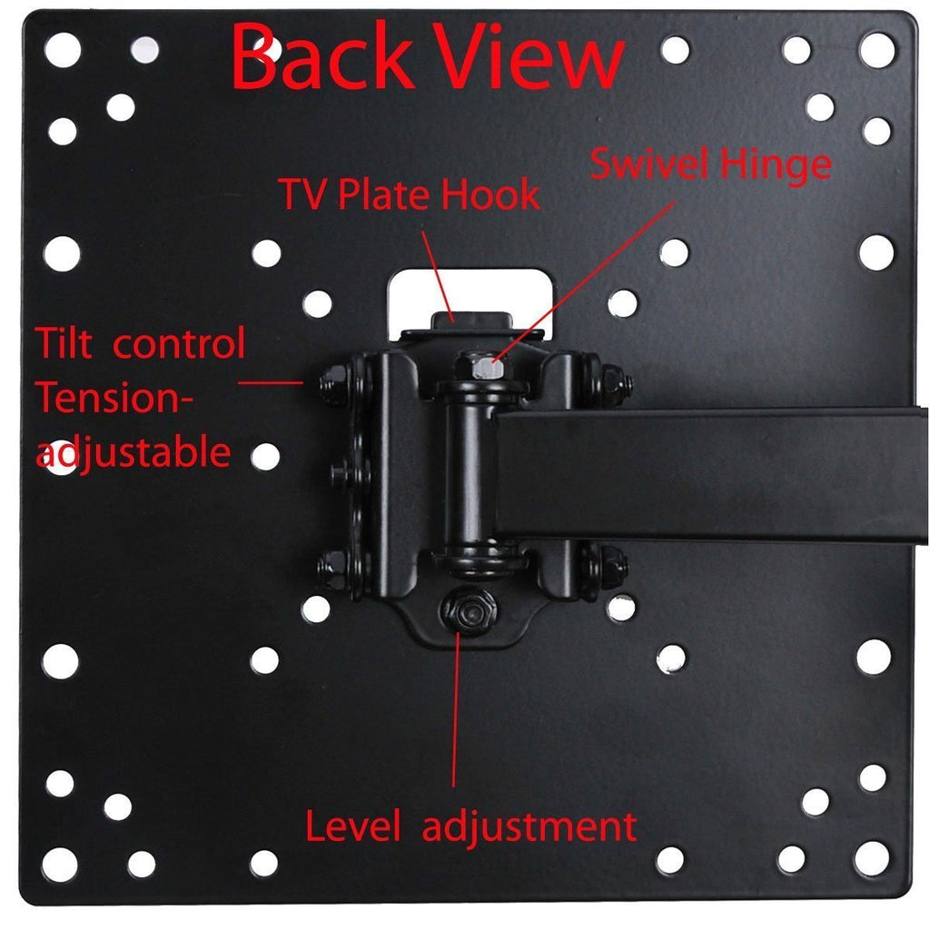 Single Stud Swing Arm TV Wall Mount E341352