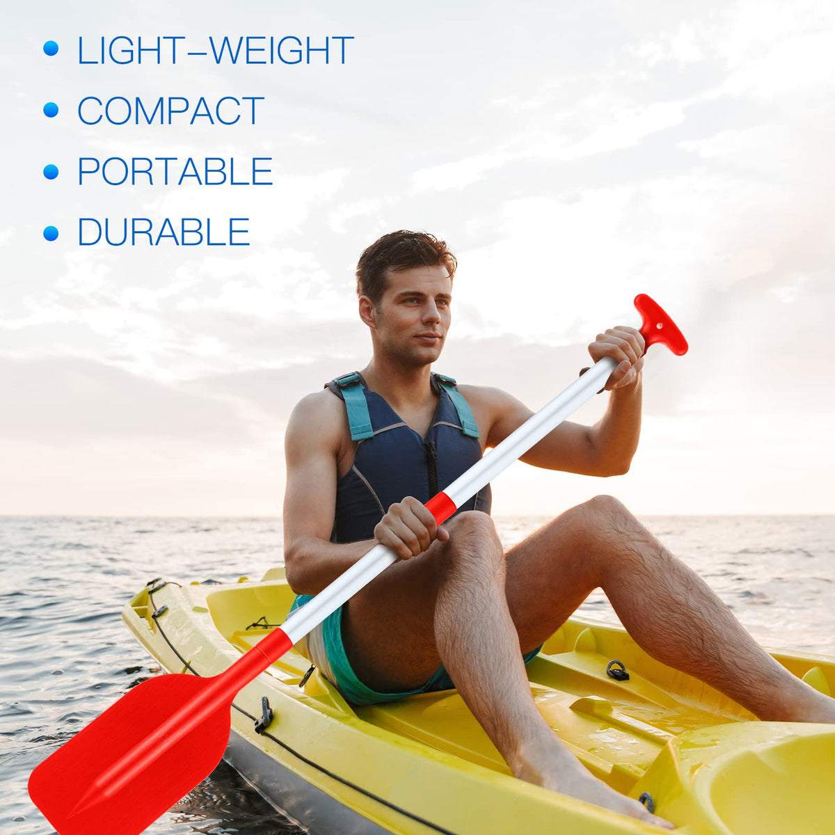 Telescoping Canoe Paddles 2 Pack Aluminum H50585