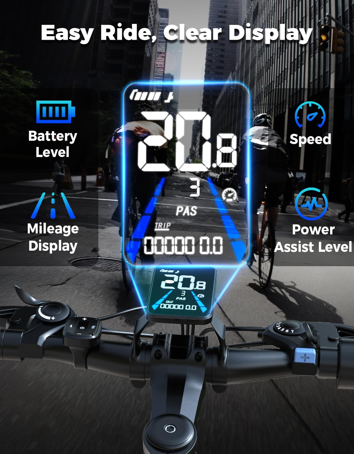 7-Speed 26" Tire Electric Bike G32976