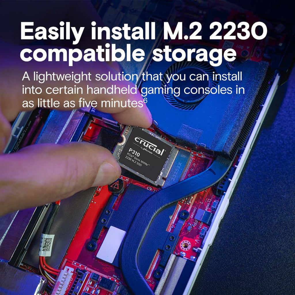 1TB M.2 2230 PCIe Gen4 NVMe Internal SSD P1230