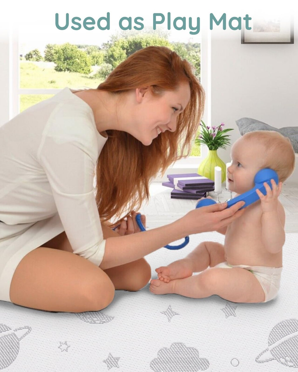 Portable Playpen Mattress E86487