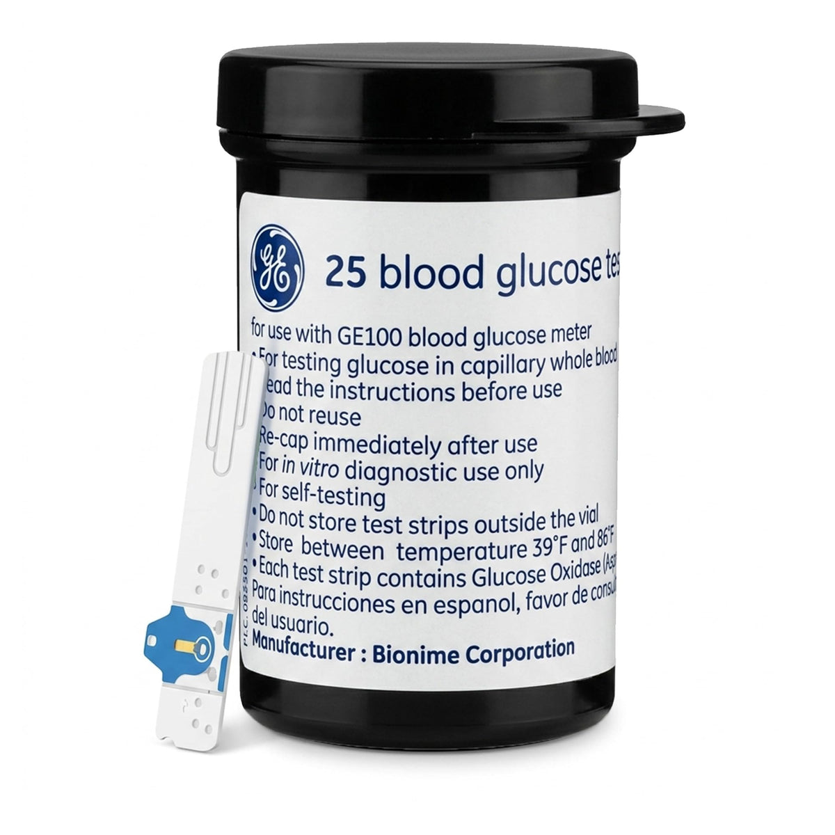Blood Glucose Test Strips 50ct T4247