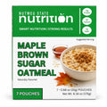 High Protein Instant Oatmeal Mix, 15g Protein, 7 Servings, Maple Brown Sugar V8629