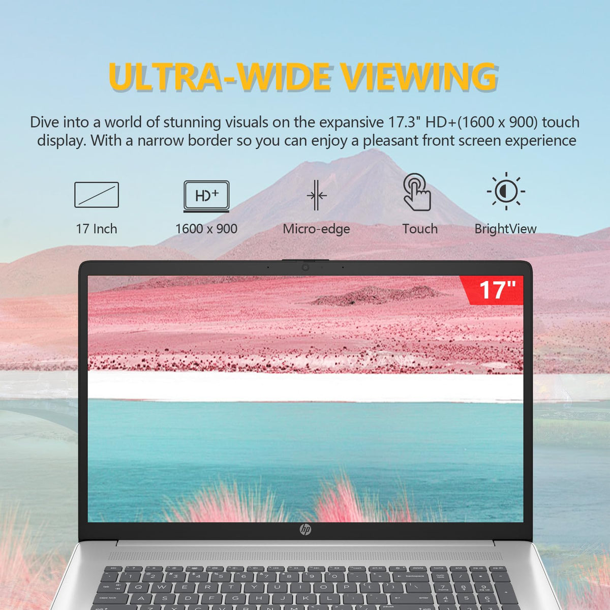 17.3 Inch Touchscreen Laptop AMD Ryzen 5 16GB RAM 1TB SSD Y251302