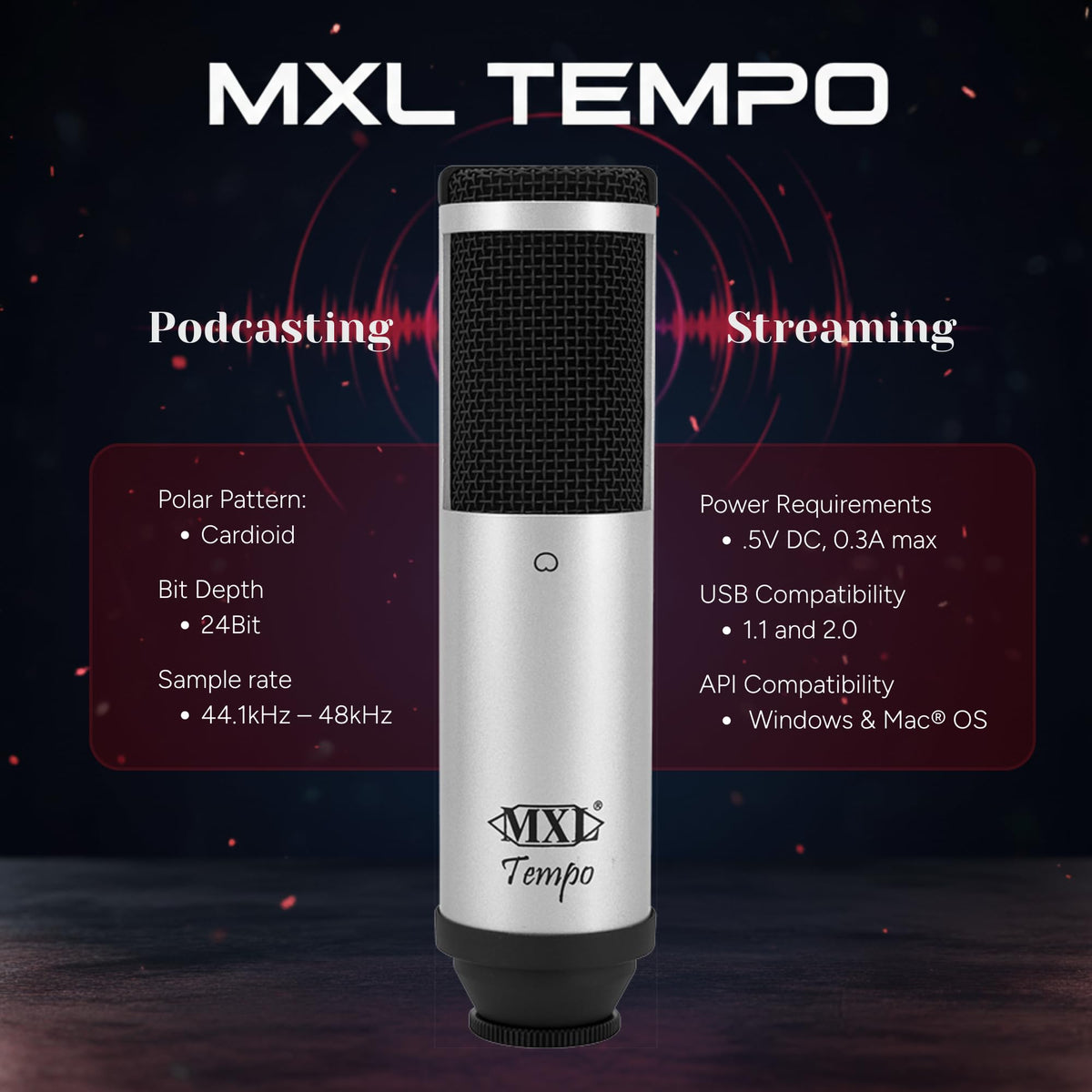 USB 2.0 Condenser Microphone Y272