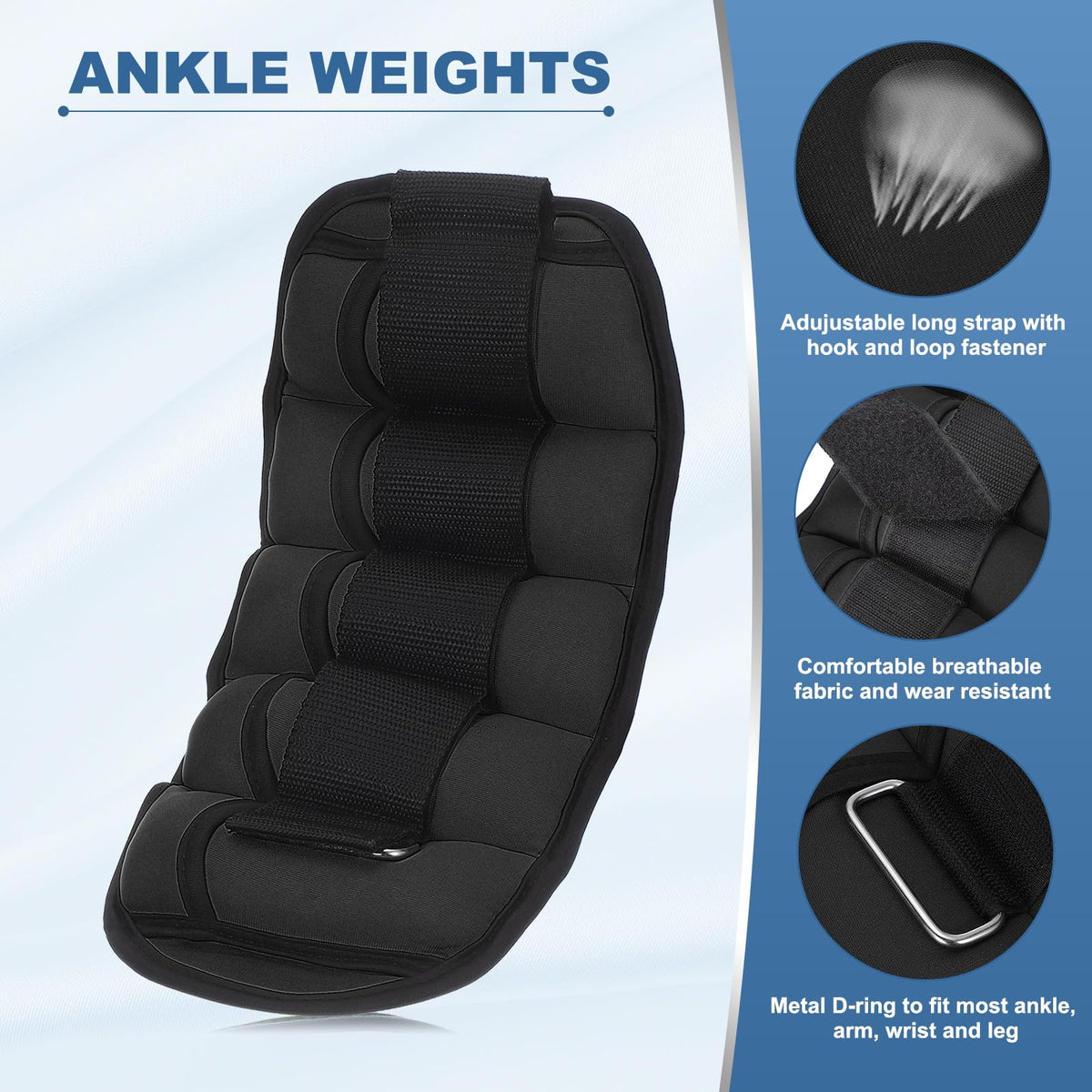 Adjustable Ankle Weights W153
