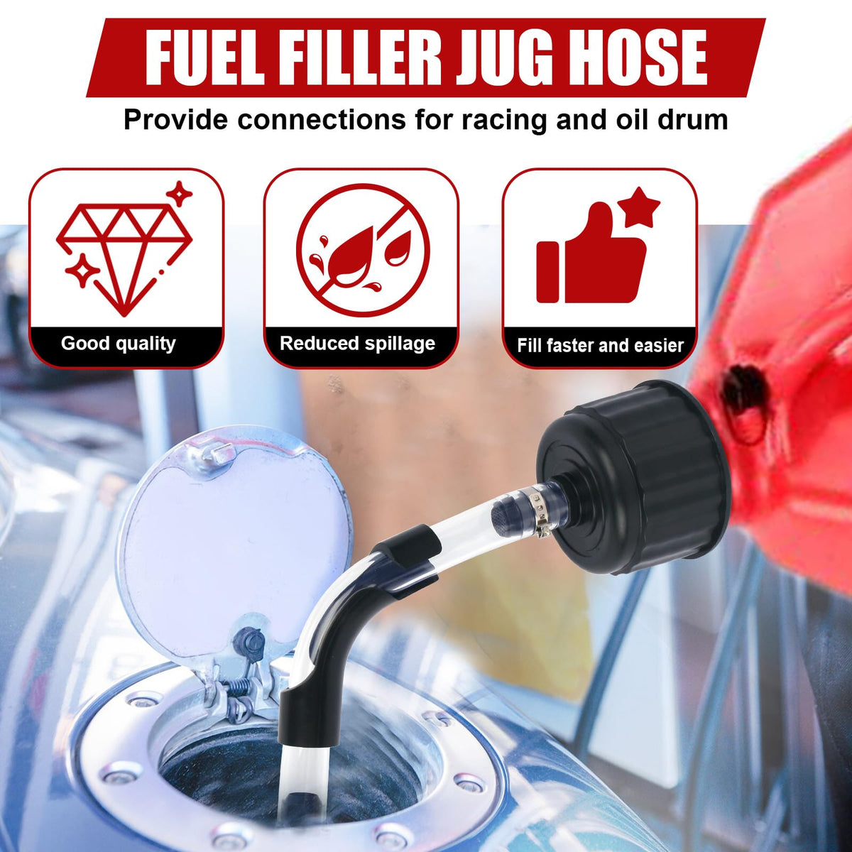 5 Gallon Fuel Jug Hose and Cap Kit R353147