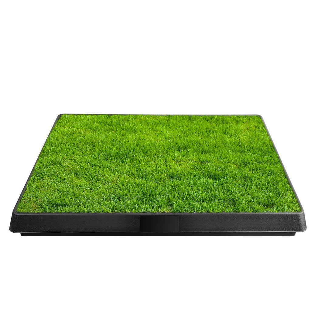 Artificial Grass Dog Potty Mat with Removable Waste Tray Z981217
