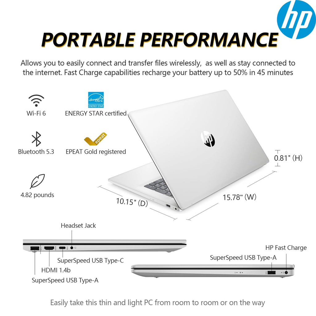 17.3 Inch Touch Screen Laptop, AMD Ryzen 5, 16GB RAM 1TB SSD Q9612