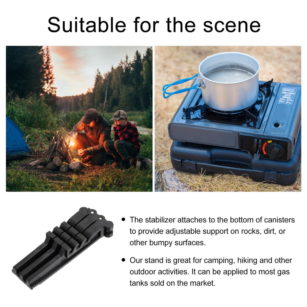Folding Camping Stove Stand Tripod Fuel Can Stabilizer S90439