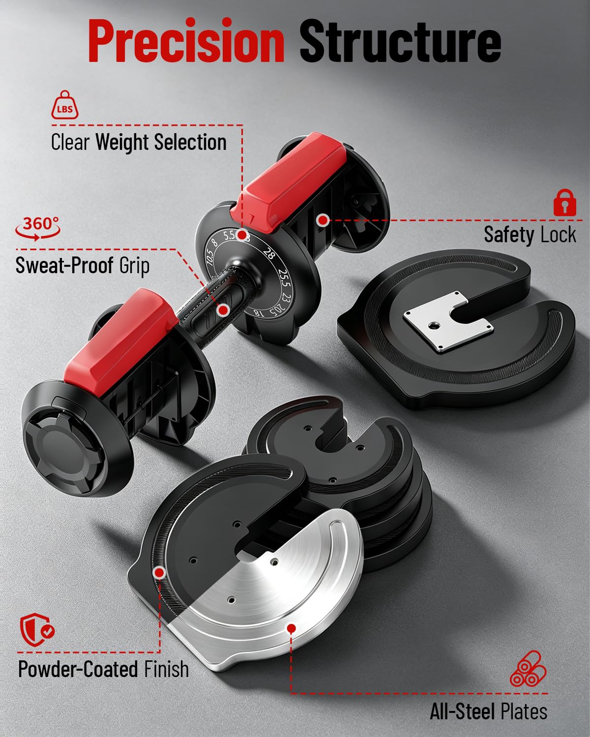 Adjustable Dumbbell Set F6341