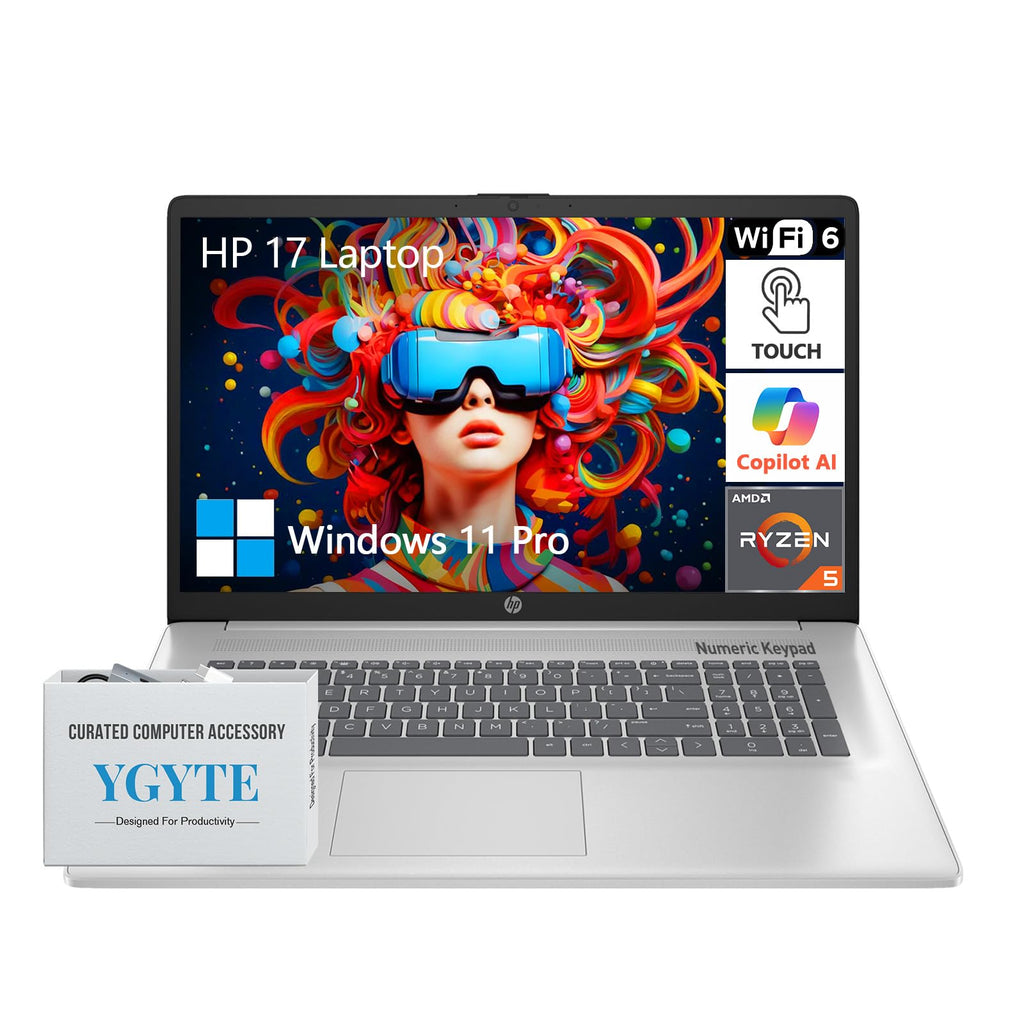 17.3 Inch Touch Screen Laptop, AMD Ryzen 5, 16GB RAM 1TB SSD Q9612