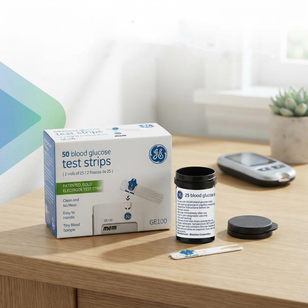 Blood Glucose Test Strips 50ct T4247