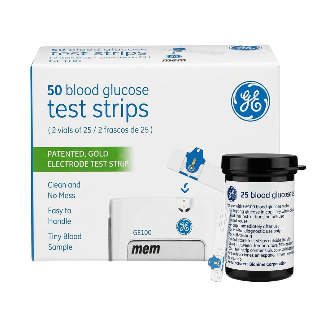Blood Glucose Test Strips 50ct T4247