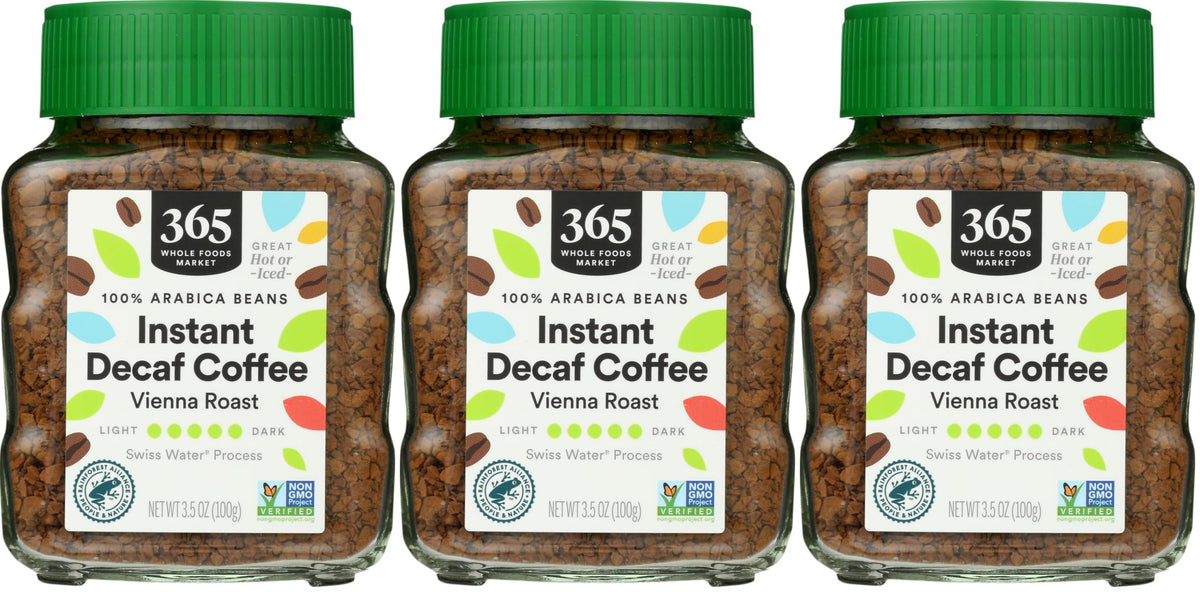 Decaf Instant Coffee 3.5 Ounce Pack of 3 A6912