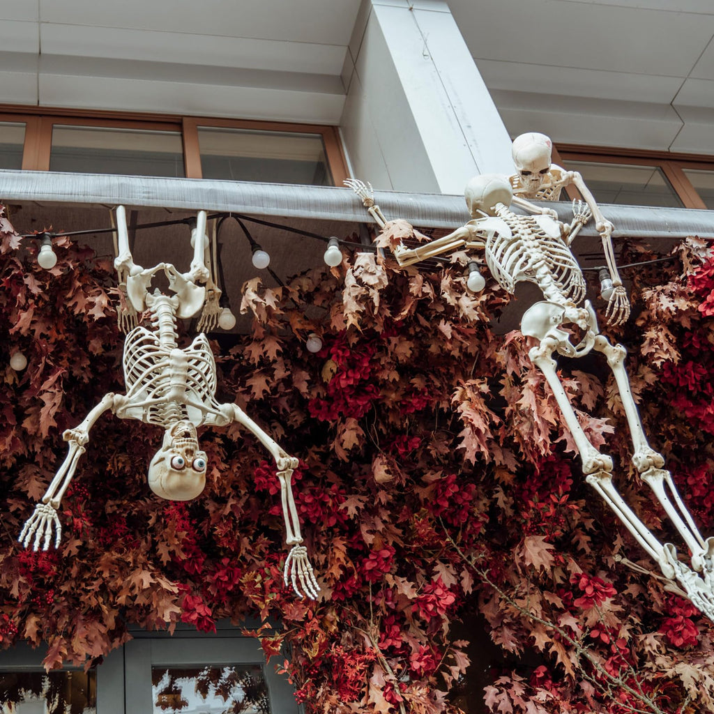 6 Pack Halloween Skeletons 3 5.4ft 3 3ft A505