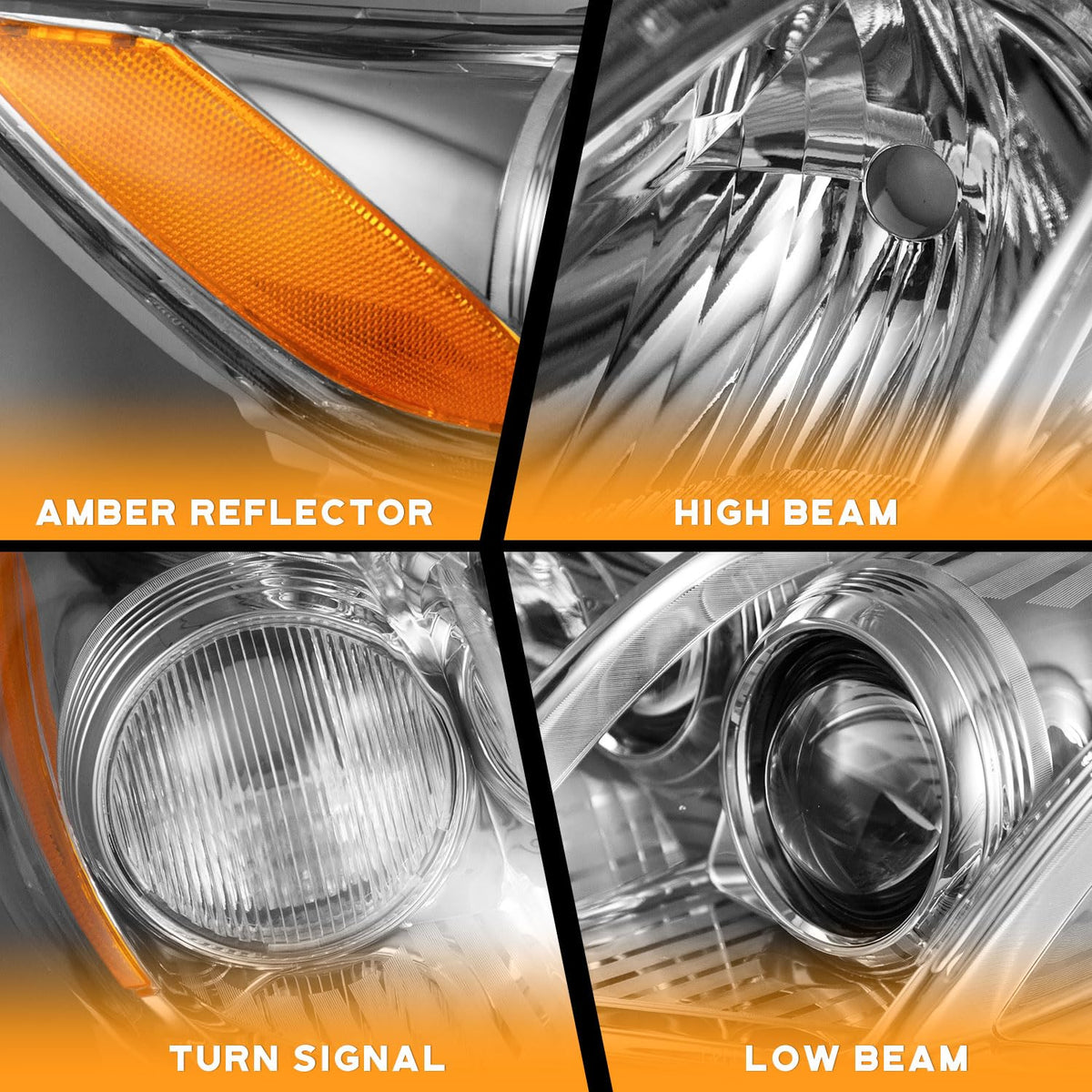 Headlights Assembly W8197