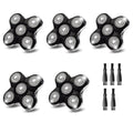 5 Pack Dual Track Shaver Replacement Blades D9247