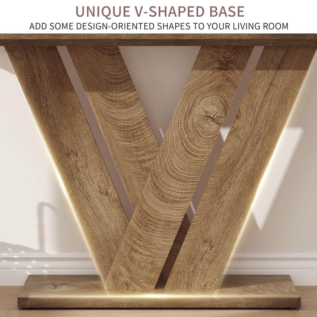 51" Wood Console Table T515