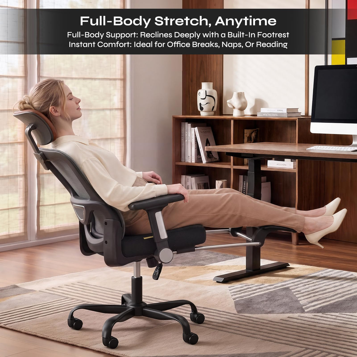 Ergonomic High Back Mesh Office Chair Y389514