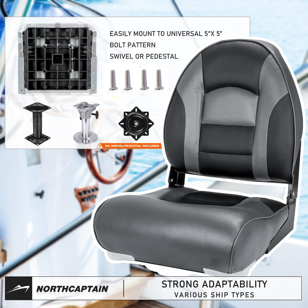 High Back Folding Boat Seat I595580