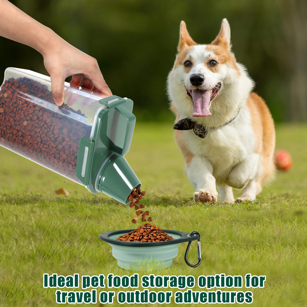 2 Pack 3 Lbs Pet Food Storage Containers S966767