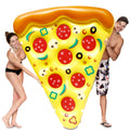 Inflatable Pizza Slice Pool Float with Cup Holders Y244529