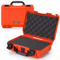 Orange Waterproof Camera Hard Case with Cubed Foam O10002