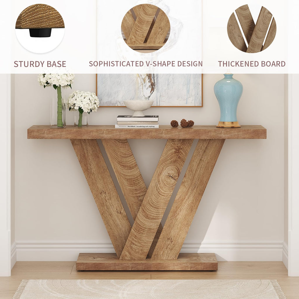 51" Wood Console Table T515
