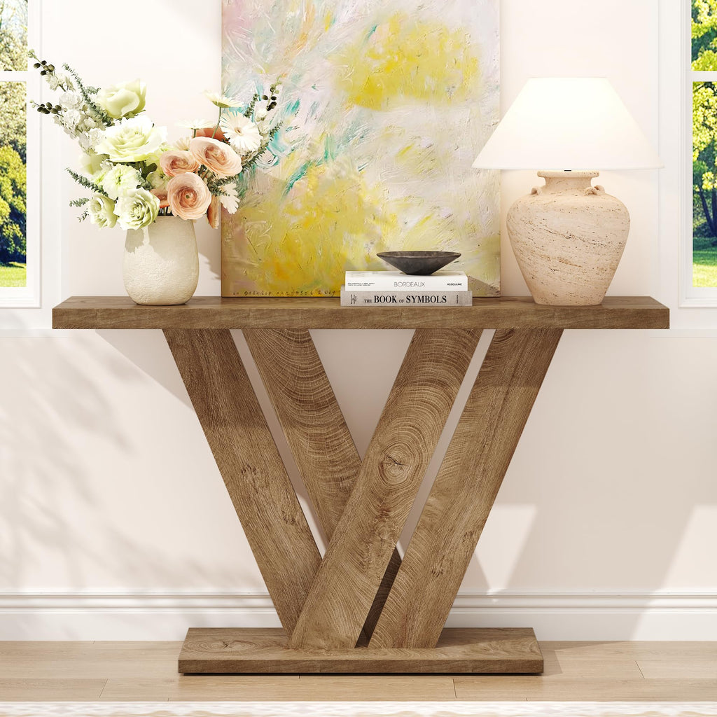 51" Wood Console Table T515
