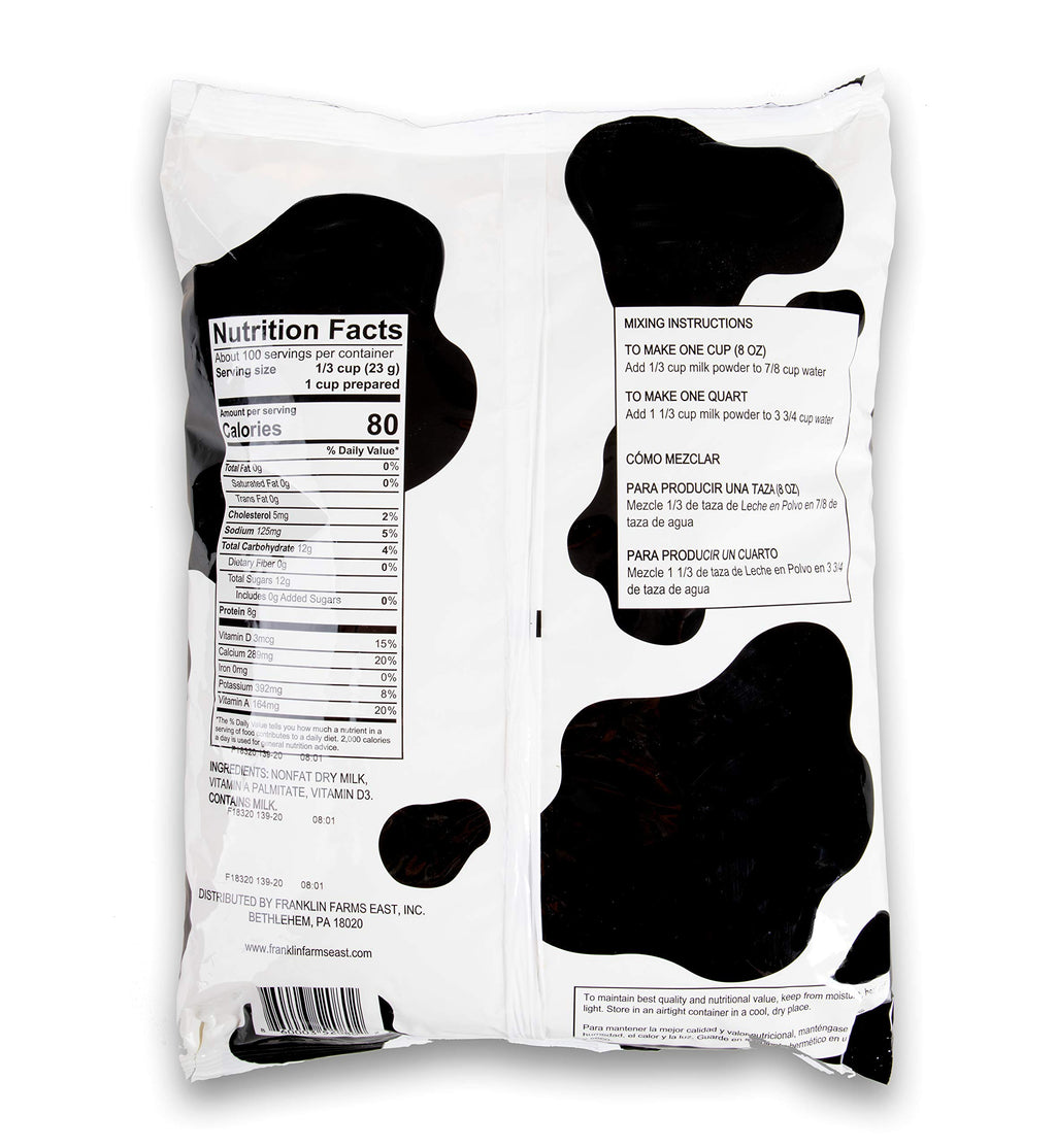 Instant Nonfat Dry Milk 5 Pound Bag I66303