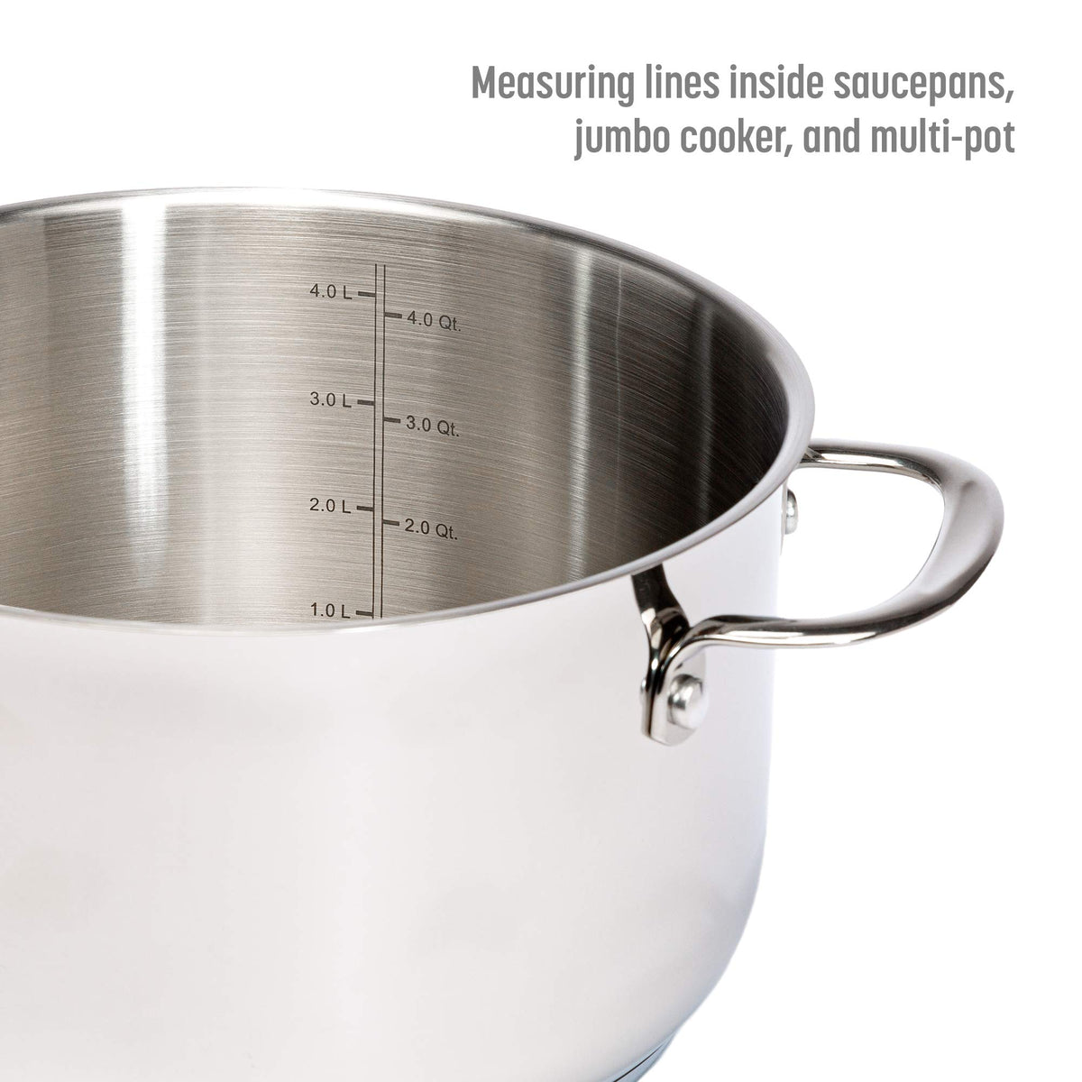 12-Piece Stainless Steel Cookware Set with Non Stick Frying Pan S602244