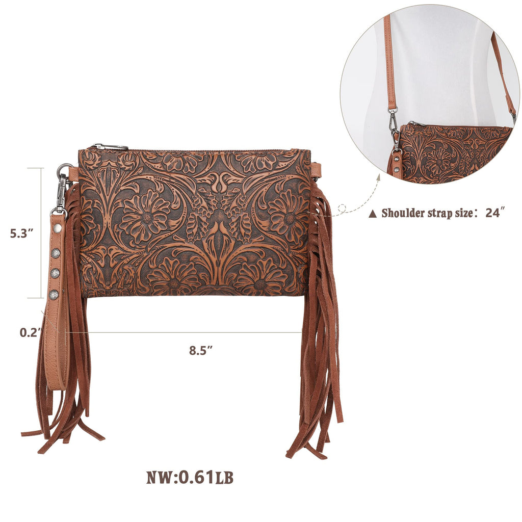Crossbody Bag Wristlet Clutch Purse X55811