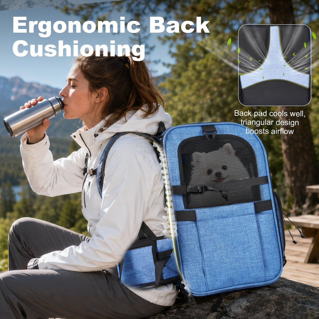 Blue Pet Carrier Backpack A60985