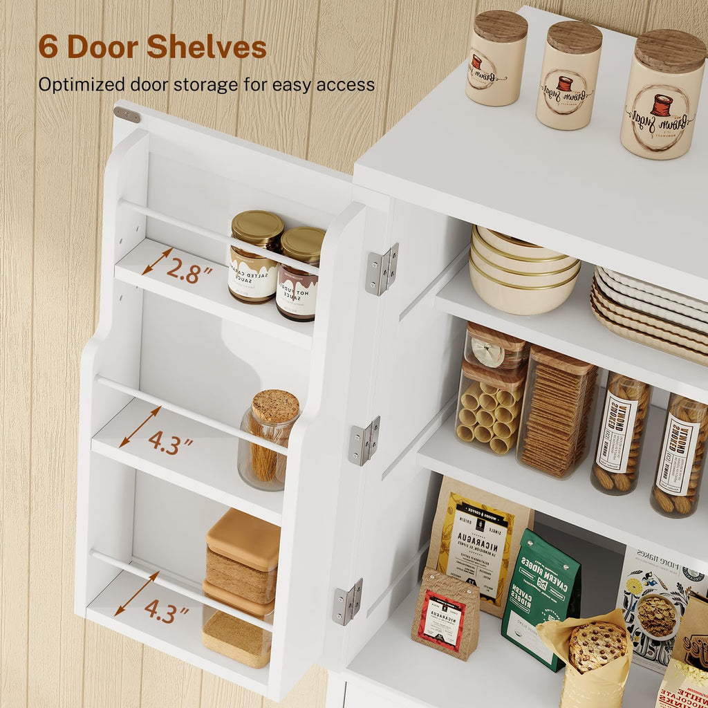Pantry Cabinet with Barn Doors Z98471