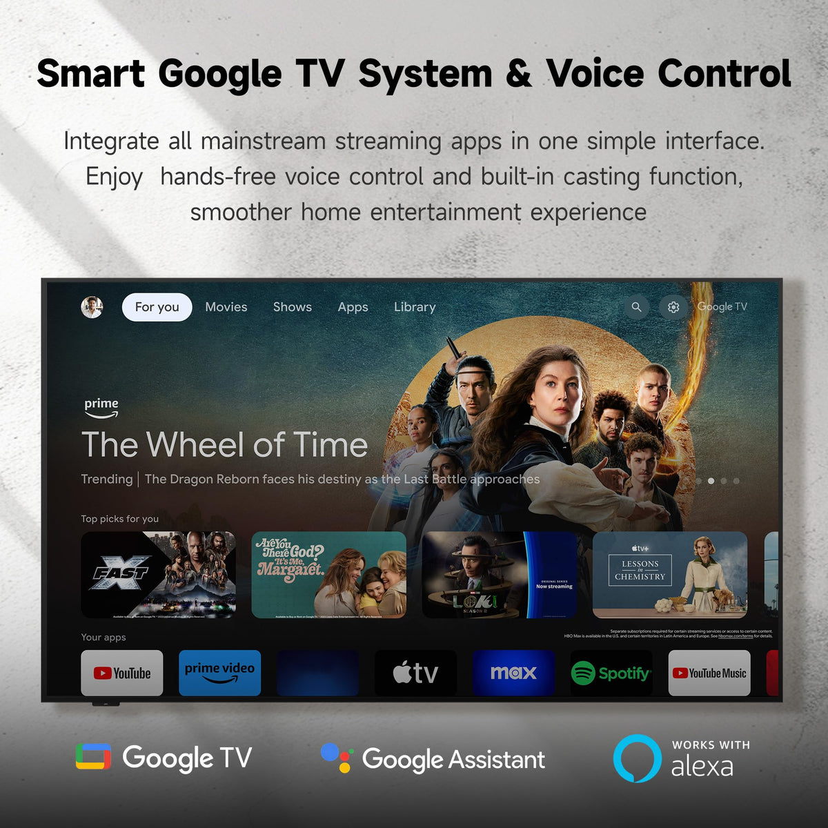 65-Inch QLED 4K Smart TV Y6041