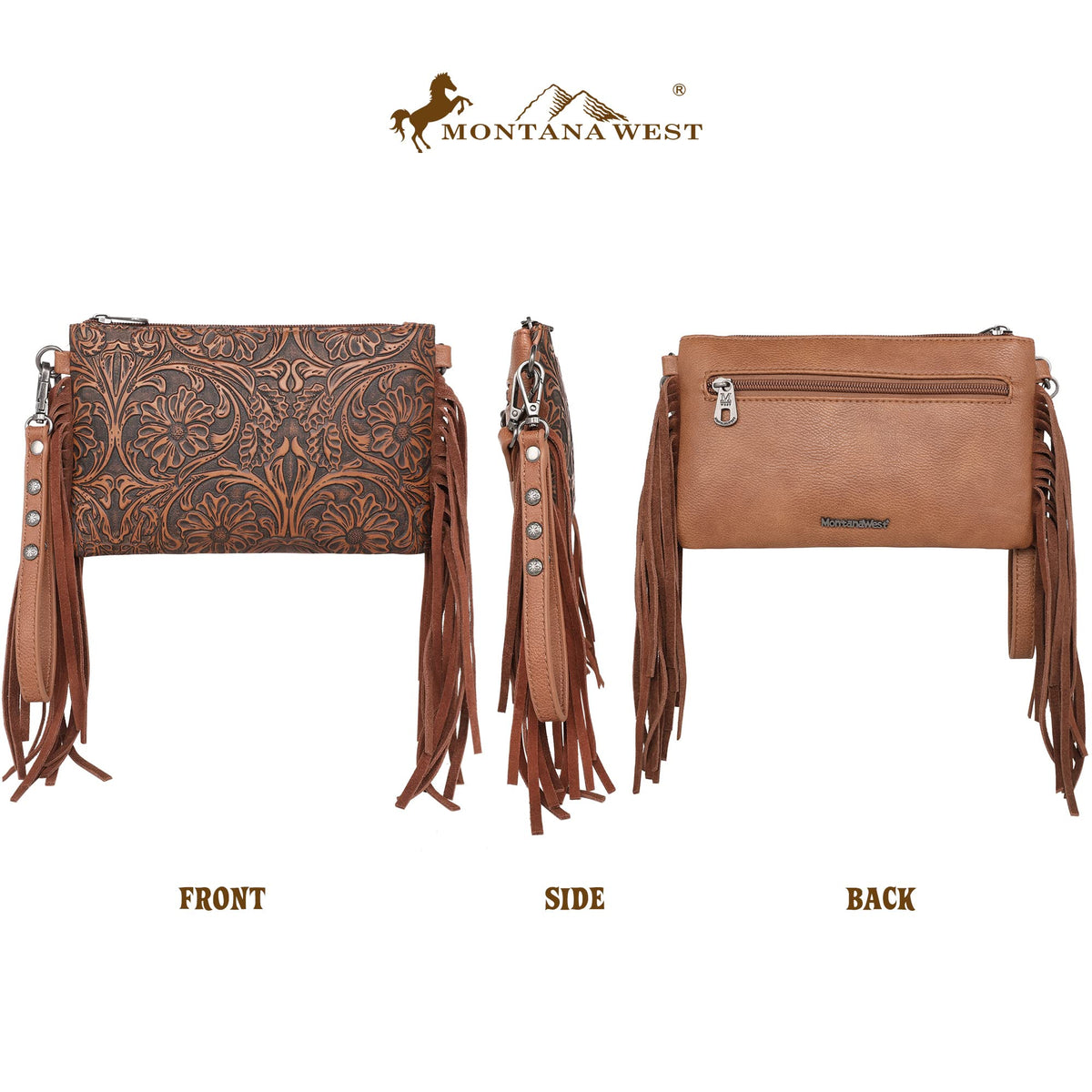 Crossbody Bag Wristlet Clutch Purse X55811